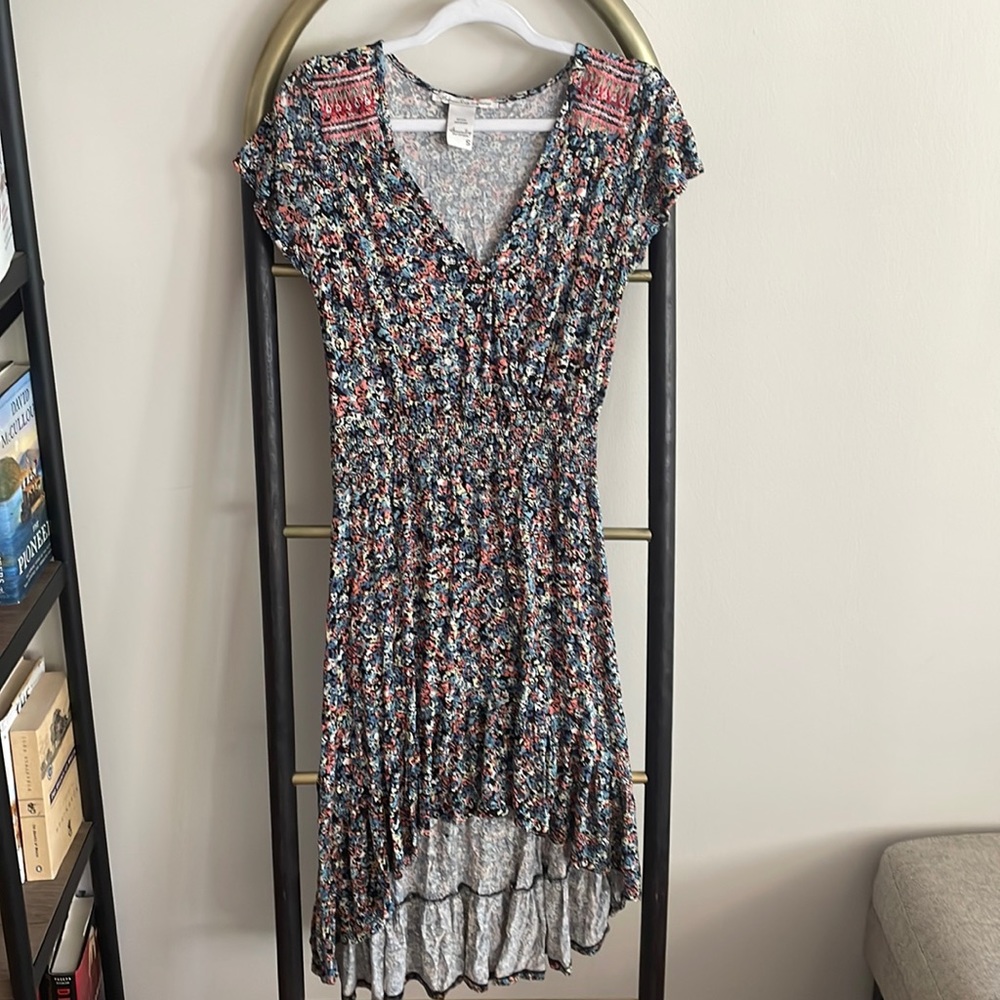 Size Small American Rag High Low Floral Dress